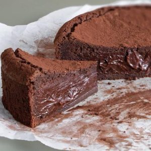 3 Texture chocolate cake